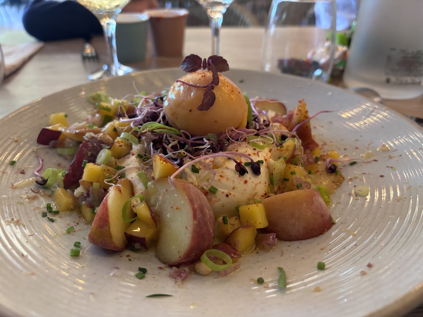Burrata fumée — Da Tommaso